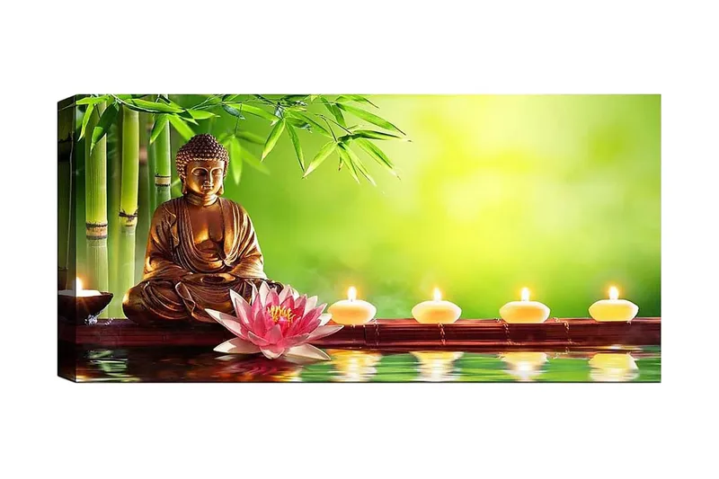 Canvastavla YTY People Flerfärgad, 120x50 cm