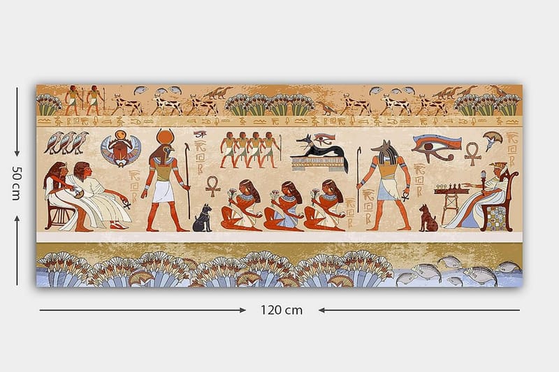 Canvastavla YTY People Flerfärgad - 120x50 cm - Inredning - Tavlor & konst - Canvastavlor