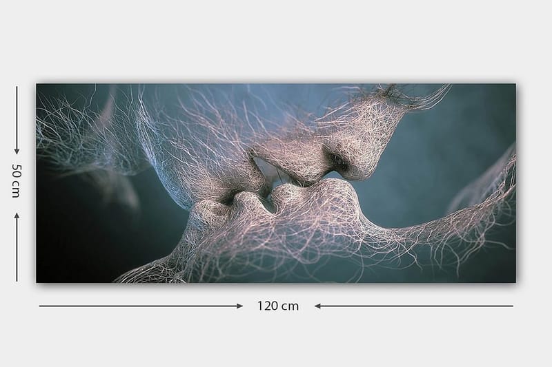 Canvastavla YTY People Flerfärgad - 120x50 cm - Inredning - Tavlor & konst - Canvastavlor