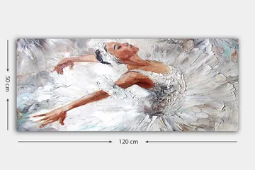 Canvastavla YTY People Flerfärgad - 120x50 cm - Inredning - Tavlor & konst - Canvastavlor