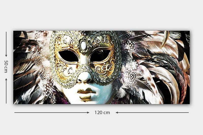 Canvastavla YTY People Flerfärgad - 120x50 cm - Inredning - Tavlor & konst - Canvastavlor