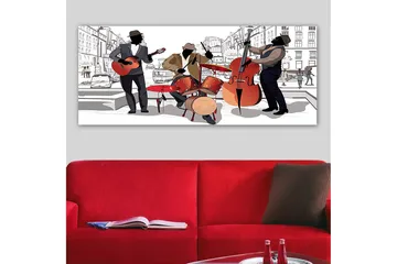Canvastavla YTY People Flerfärgad - 120x50 cm - Inredning - Tavlor & konst - Canvastavlor