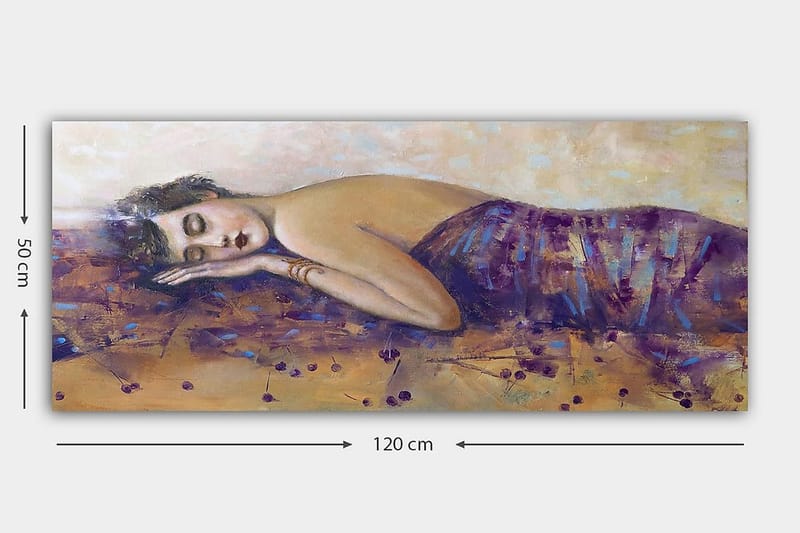 Canvastavla YTY People Flerfärgad - 120x50 cm - Inredning - Tavlor & konst - Canvastavlor