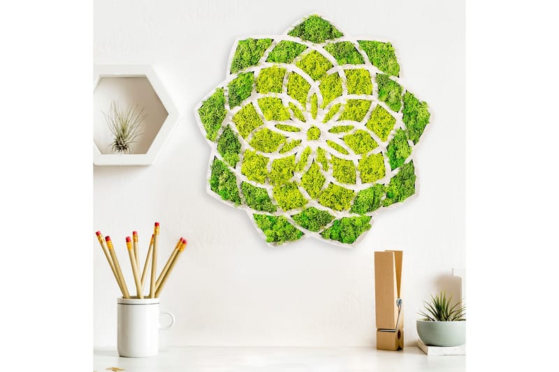 Daisy Canvastavla - 44x44 cm - Inredning - Tavlor & konst - Canvastavlor