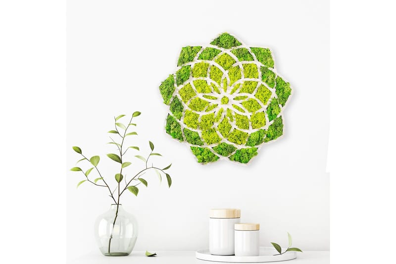 Daisy Canvastavla - 44x44 cm - Inredning - Tavlor & konst - Canvastavlor