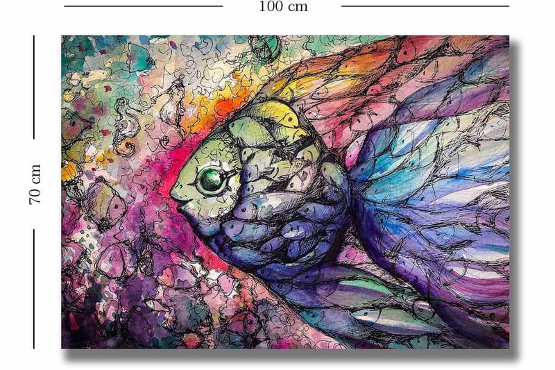 Decorative Canvas Painting 70x100 - Inredning - Tavlor & konst - Canvastavlor