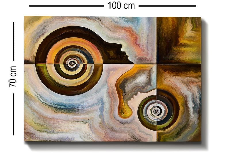 Decorative Canvas Painting 70x100 - Inredning - Tavlor & konst - Canvastavlor