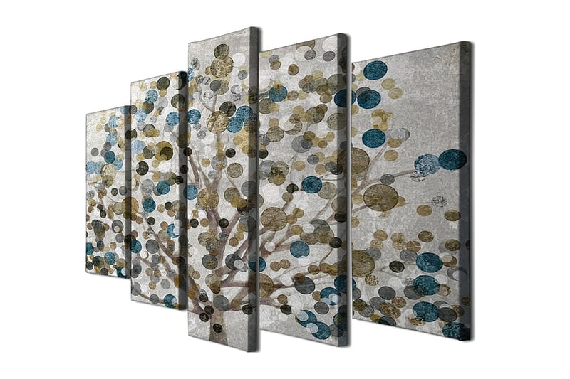 Decorative Canvas Painting (5 Pieces) 70x20 - Inredning - Tavlor & konst - Canvastavlor