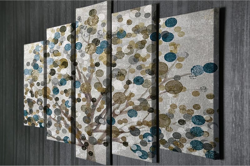 Decorative Canvas Painting (5 Pieces) 70x20 - Inredning - Tavlor & konst - Canvastavlor