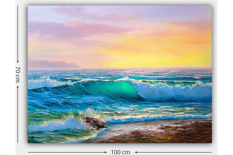 Decorative Canvas Painting 70x100 - Inredning - Tavlor & konst - Canvastavlor