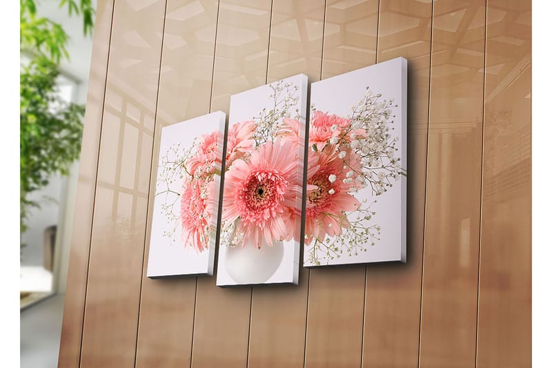 Decorative Canvas Painting (3 Pieces) 45x20 - Inredning - Tavlor & konst - Canvastavlor