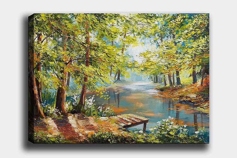 Decorative Canvas Painting 50x70 - Inredning - Tavlor & konst - Canvastavlor