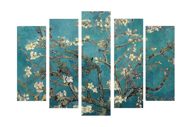 Decorative Canvas Painting (5 Pieces) 70x19 - Inredning - Tavlor & konst - Canvastavlor