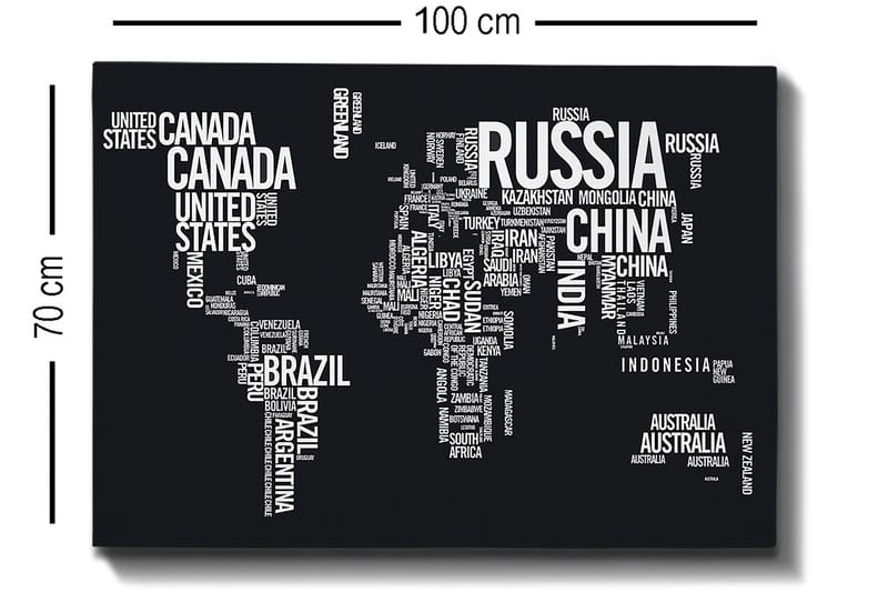 Decorative Canvas Painting 70x100 - Inredning - Tavlor & konst - Canvastavlor