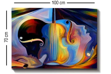 Decorative Canvas Painting 70x100 - Inredning - Tavlor & konst - Canvastavlor