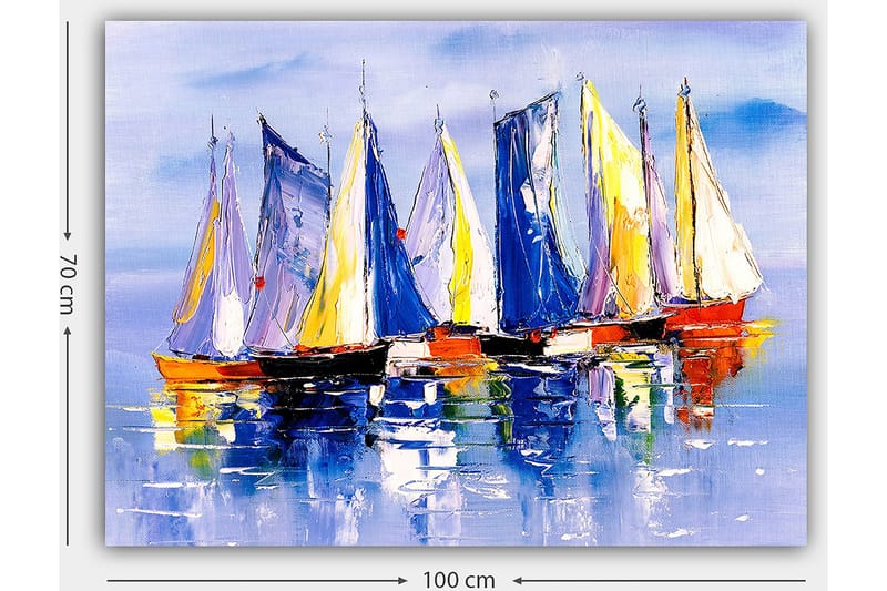 Decorative Canvas Painting 70x100 - Inredning - Tavlor & konst - Canvastavlor