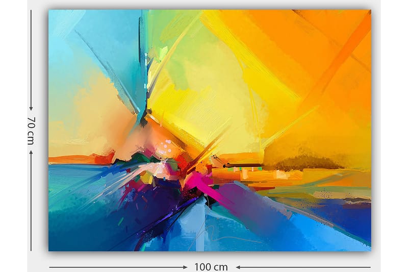 Decorative Canvas Painting 70x100 - Inredning - Tavlor & konst - Canvastavlor