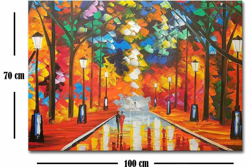 Decorative Canvas Painting 70x100 - Inredning - Tavlor & konst - Canvastavlor