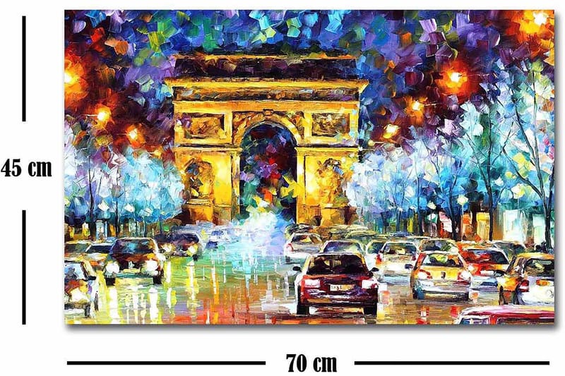 Decorative Canvas Painting 45x70 - Inredning - Tavlor & konst - Canvastavlor