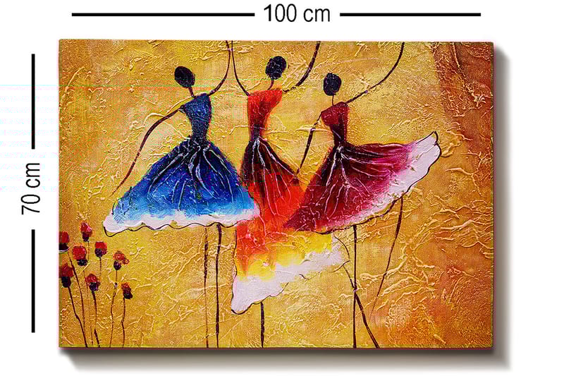 Decorative Canvas Painting 70x100 - Inredning - Tavlor & konst - Canvastavlor