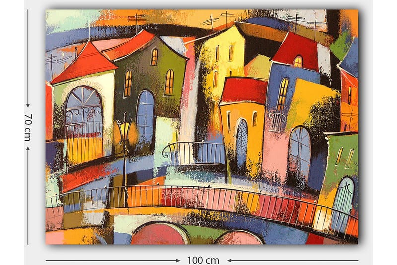 Decorative Canvas Painting 70x100 - Inredning - Tavlor & konst - Canvastavlor