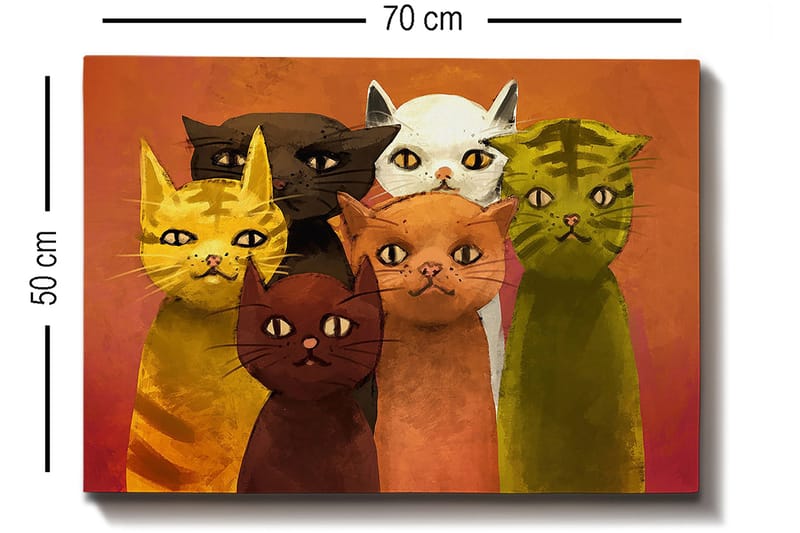 Decorative Canvas Painting 50x70 - Inredning - Tavlor & konst - Canvastavlor