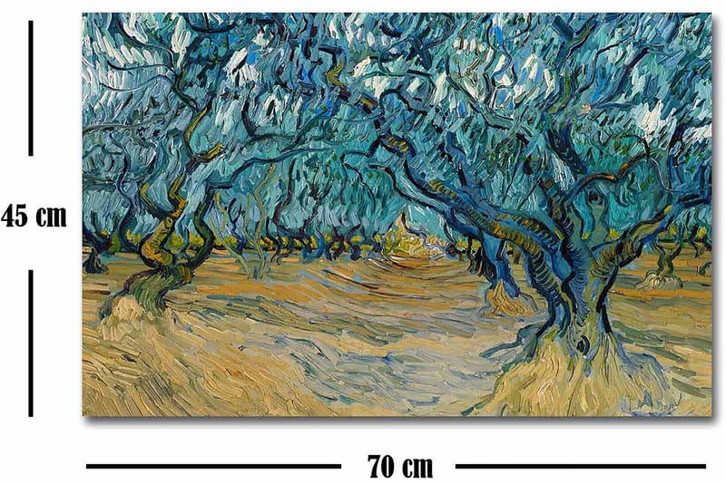 Decorative Canvas Painting 45x70 - Inredning - Tavlor & konst - Canvastavlor