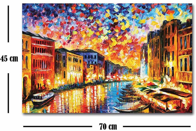 Decorative Canvas Painting 45x70 - Inredning - Tavlor & konst - Canvastavlor