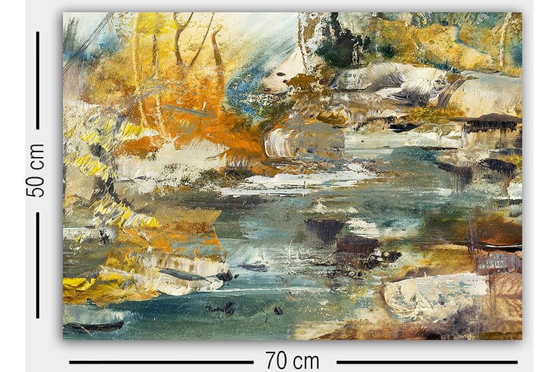 Decorative Canvas Painting 50x70 - Inredning - Tavlor & konst - Canvastavlor
