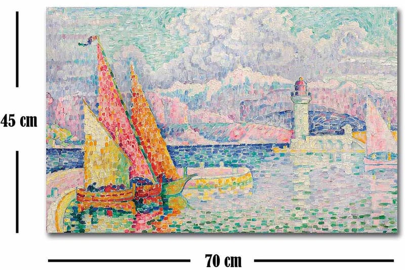 Decorative Canvas Painting 45x70 - Inredning - Tavlor & konst - Canvastavlor