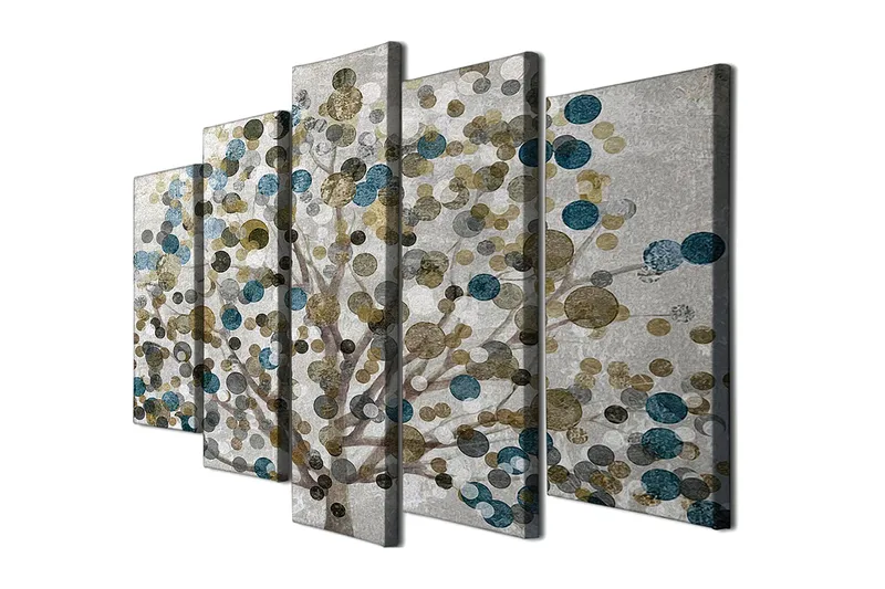 Decorative Canvas Painting (5 Pieces) 70x20, undefined