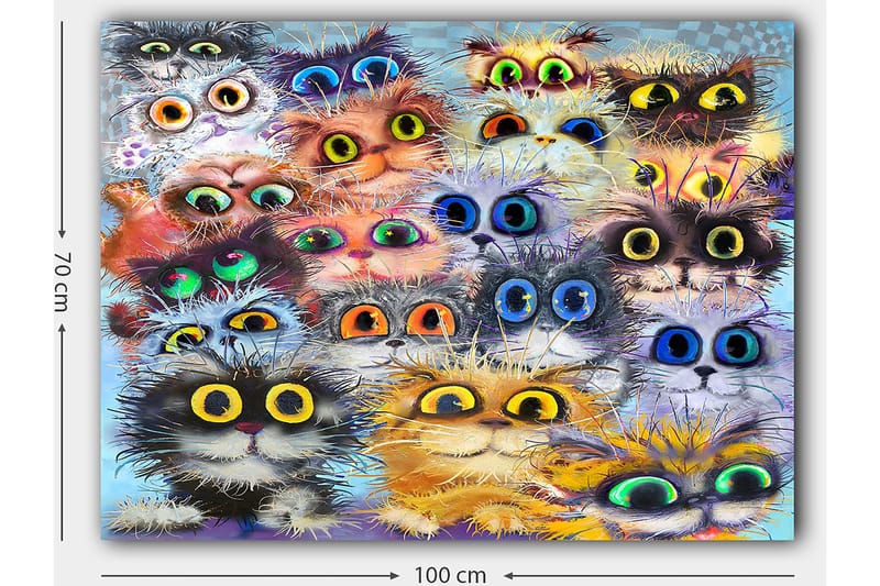 Decorative Canvas Painting 70x100 - Inredning - Tavlor & konst - Canvastavlor