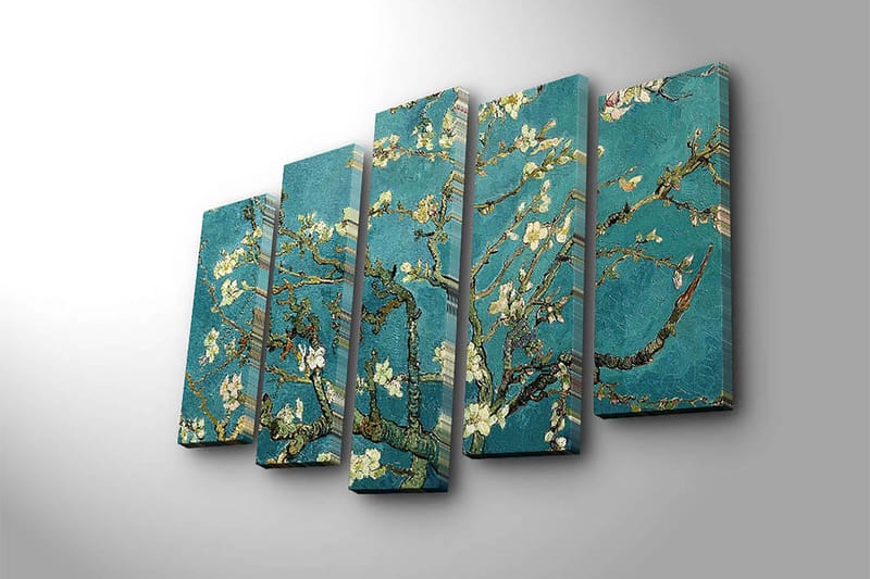 Decorative Canvas Painting (5 Pieces) 70x19 - Inredning - Tavlor & konst - Canvastavlor