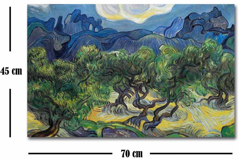 Decorative Canvas Painting 45x70 - Inredning - Tavlor & konst - Canvastavlor