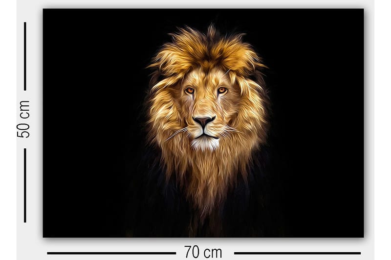 Decorative Canvas Painting 50x70 - Inredning - Tavlor & konst - Canvastavlor