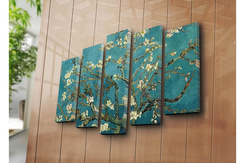 Decorative Canvas Painting (5 Pieces) 70x19 - Inredning - Tavlor & konst - Canvastavlor