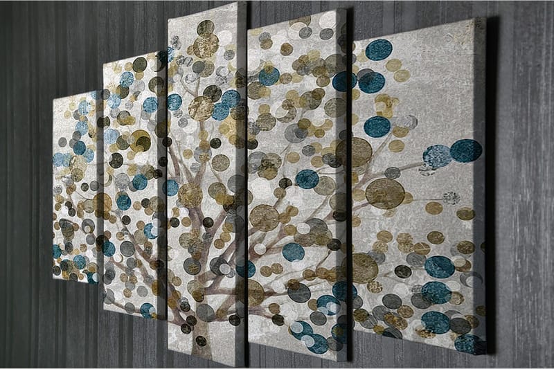 Decorative Canvas Painting (5 Pieces) 70x20 - Inredning - Tavlor & konst - Canvastavlor