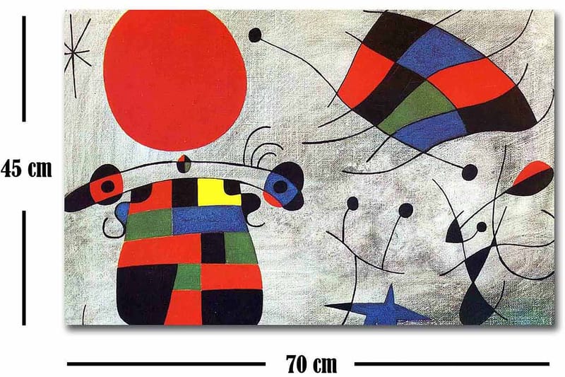 Decorative Canvas Painting 45x70 - Inredning - Tavlor & konst - Canvastavlor