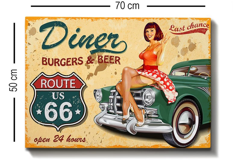 Decorative Canvas Painting 50x70 - Inredning - Tavlor & konst - Canvastavlor