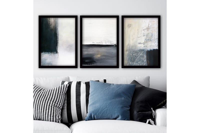 Decorative Framed Painting (3 Pieces) 35x45, undefined