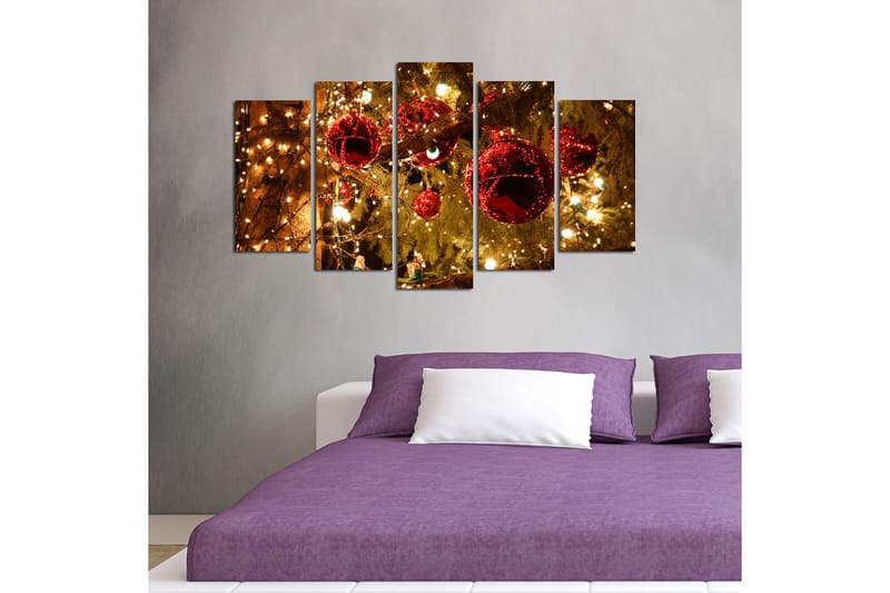 Decorative MDF Painting (5 Pieces) 20x60 - Inredning - Tavlor & konst - Canvastavlor
