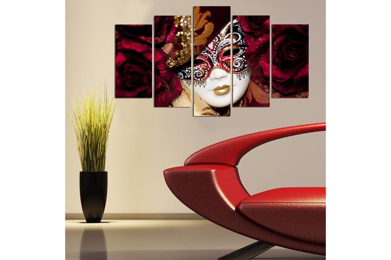 Decorative MDF Painting (5 Pieces) 20x60 - Inredning - Tavlor & konst - Canvastavlor