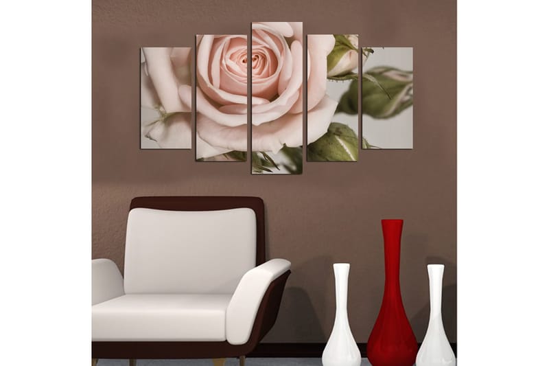 Decorative MDF Painting (5 Pieces) 20x60 - Inredning - Tavlor & konst - Canvastavlor