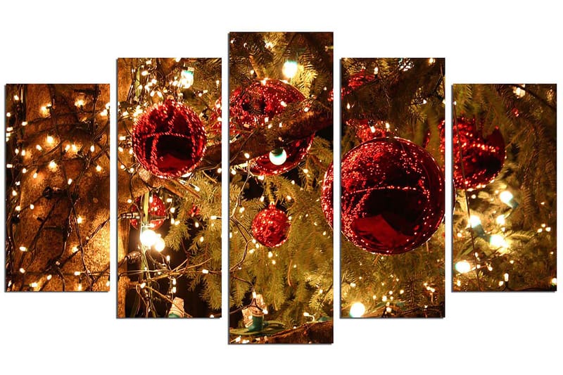 Decorative MDF Painting (5 Pieces) 20x60 - Inredning - Tavlor & konst - Canvastavlor