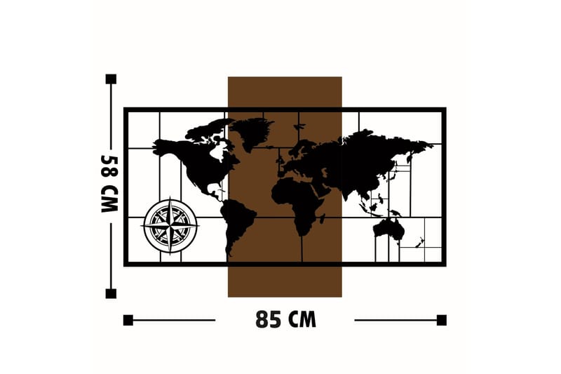 Dekoration Trätavlor - Inredning - Tavlor & konst - Canvastavlor