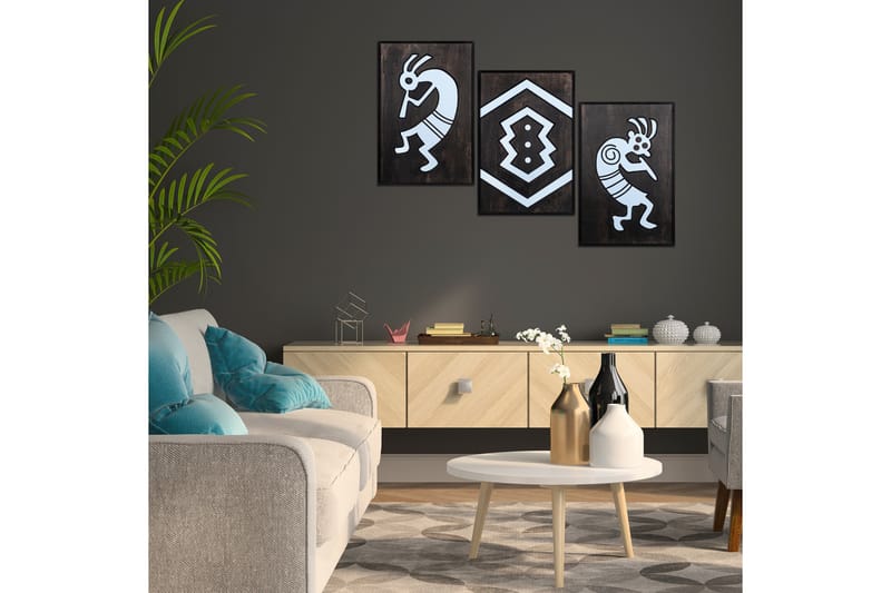 Dekoration Trätavlor - Inredning - Tavlor & konst - Canvastavlor