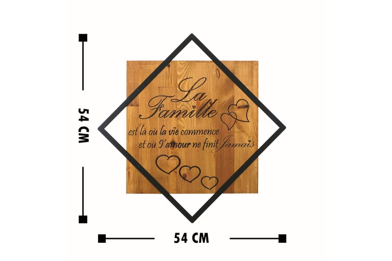 Dekoration Trätavlor - Inredning - Tavlor & konst - Canvastavlor