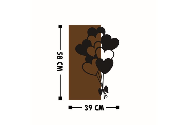 Dekoration Trätavlor - Inredning - Tavlor & konst - Canvastavlor