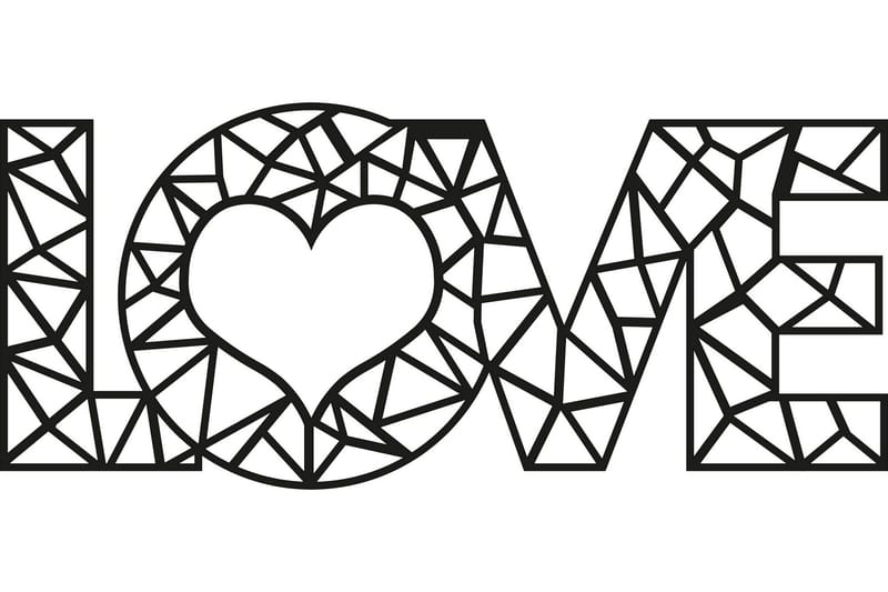 Dekoration Väggtext, undefined