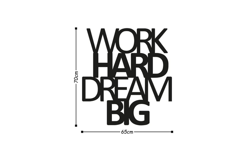 Dekoration Väggtext - Inredning - Tavlor & konst - Canvastavlor